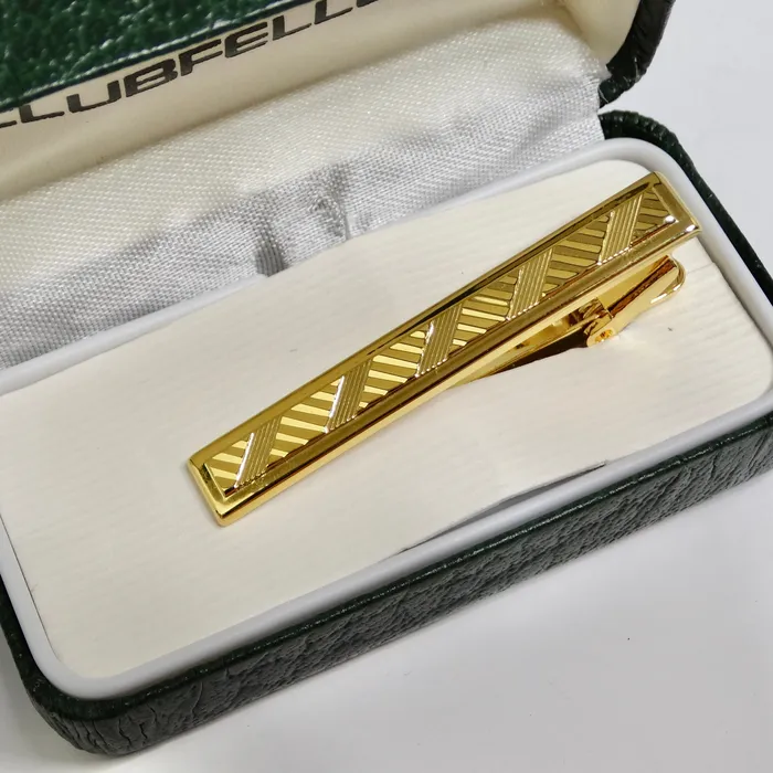 PreStyled Sets Vintage by Misty 18K Gold Plated 1970s Tie Clip