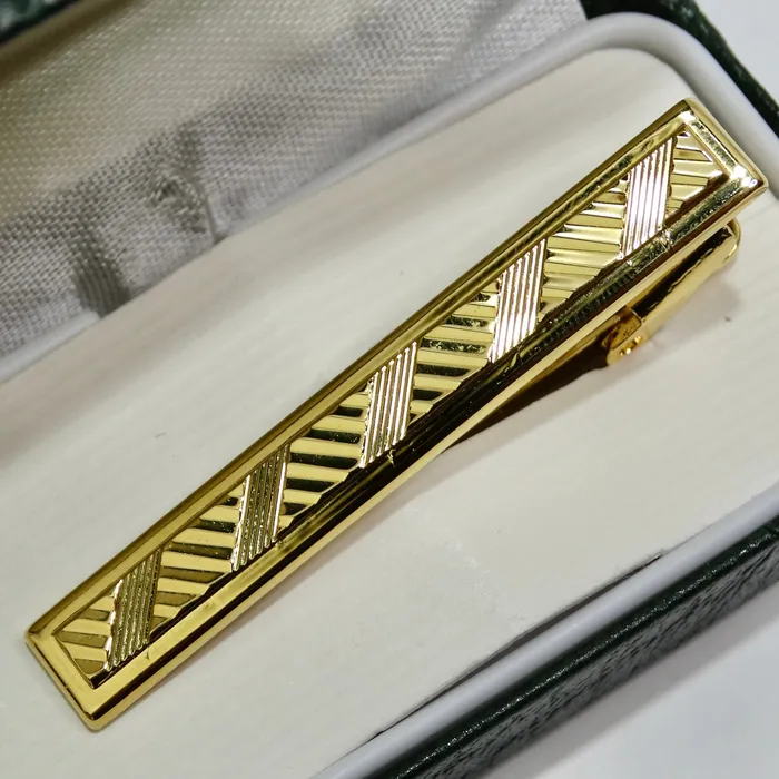 PreStyled Sets Vintage by Misty 18K Gold Plated 1970s Tie Clip