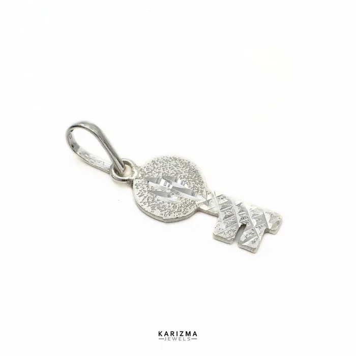 Pure Silver KEY Chaabi Pendant for Luck and Astrology use Karizma Jewels Necklaces
