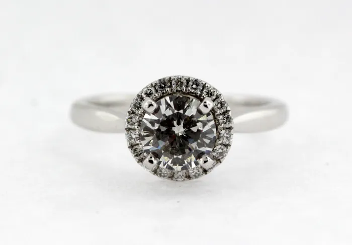 Rings 14KW 122 CTTW Diamond Engagement Ring FULLERS PURCHASE FROM PUBLIC