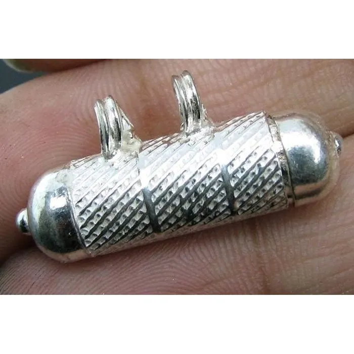 Rings Karizma Jewels Handcrafted Silver Locket Pendant Container Open able