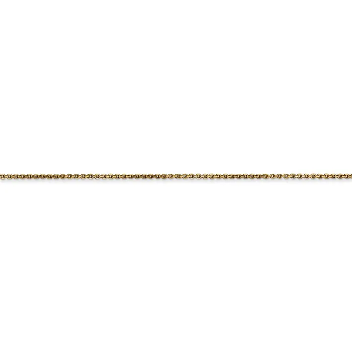 Rings WB Choice Jewelry 14k 8mm DC Round Open Link Cable ChainWBCPEN20216 Rings WB Choice Jewelry 14k 8mm DC Round Open Link Cable ChainWBCPEN20216