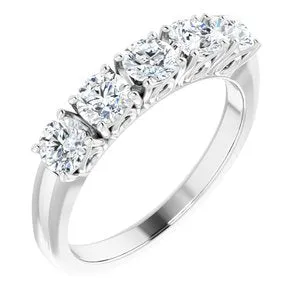 Rings WB Choice Jewelry 14K White 1 CTW Diamond Anniversary Band12285960003PSTWBC Rings WB Choice Jewelry 14K White 1 CTW Diamond Anniversary Band12285960003PSTWBC