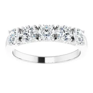 Rings WB Choice Jewelry 14K White 1 CTW Diamond Anniversary Band12285960003PSTWBC Rings WB Choice Jewelry 14K White 1 CTW Diamond Anniversary Band12285960003PSTWBC