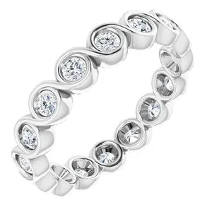 Rings WB Choice Jewelry 14K White 78 CTW Diamond Eternity Band 12359560065PSTWBC Rings WB Choice Jewelry 14K White 78 CTW Diamond Eternity Band 12359560065PSTWBC