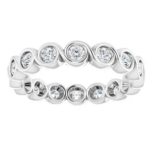Rings WB Choice Jewelry 14K White 78 CTW Diamond Eternity Band 12359560065PSTWBC Rings WB Choice Jewelry 14K White 78 CTW Diamond Eternity Band 12359560065PSTWBC