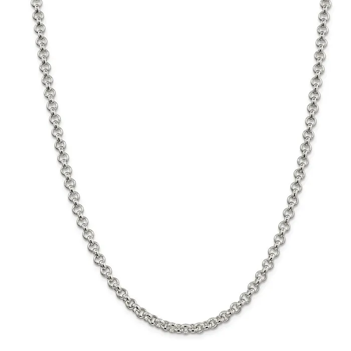 Rings WB Choice Jewelry Sterling Silver 5mm Rolo ChainWBCQFC624