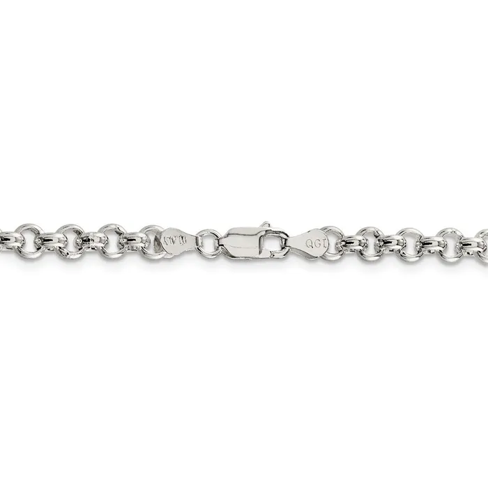 Rings WB Choice Jewelry Sterling Silver 5mm Rolo ChainWBCQFC624 Rings WB Choice Jewelry Sterling Silver 5mm Rolo ChainWBCQFC624