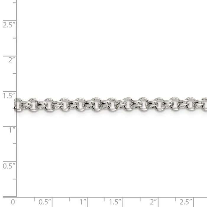 Rings WB Choice Jewelry Sterling Silver 5mm Rolo ChainWBCQFC624 Rings WB Choice Jewelry Sterling Silver 5mm Rolo ChainWBCQFC624