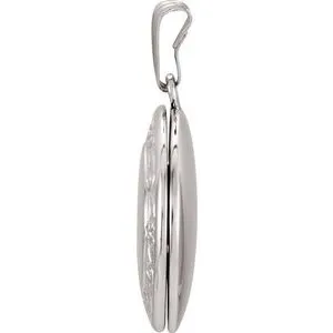 Rings WB Choice Jewelry Sterling Silver Round Locket 84922101PSTWBC Rings WB Choice Jewelry Sterling Silver Round Locket 84922101PSTWBC