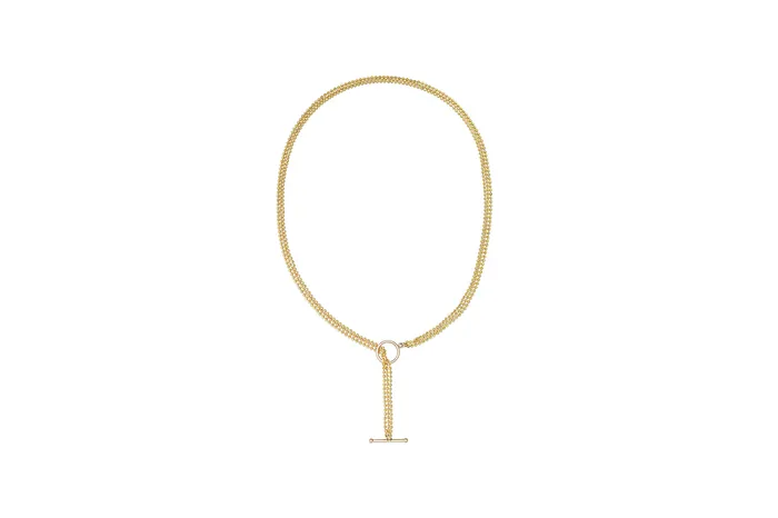 Shylee Rose Jewelry Necklaces Ball Chain Lariat Necklace