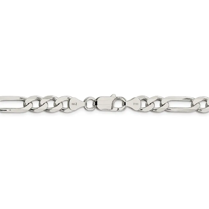 Sterling Silver 725mm Pav Flat Figaro ChainWBCQFF20022 WB Choice Jewelry Rings Sterling Silver 725mm Pav Flat Figaro ChainWBCQFF20022 WB Choice Jewelry Rings