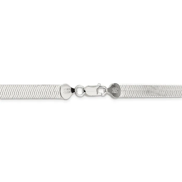 Sterling Silver 7mm Magic Herringbone ChainWBCQHB08018 WB Choice Jewelry Rings Sterling Silver 7mm Magic Herringbone ChainWBCQHB08018 WB Choice Jewelry Rings