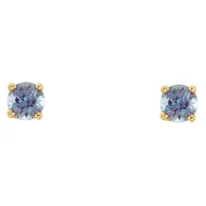 WB Choice Jewelry Earrings 14K Yellow 3 mm Round Alexandrite Youth Birthstone Earrings65164370066PSTWBC WB Choice Jewelry Earrings 14K Yellow 3 mm Round Alexandrite Youth Birthstone Earrings65164370066PSTWBC