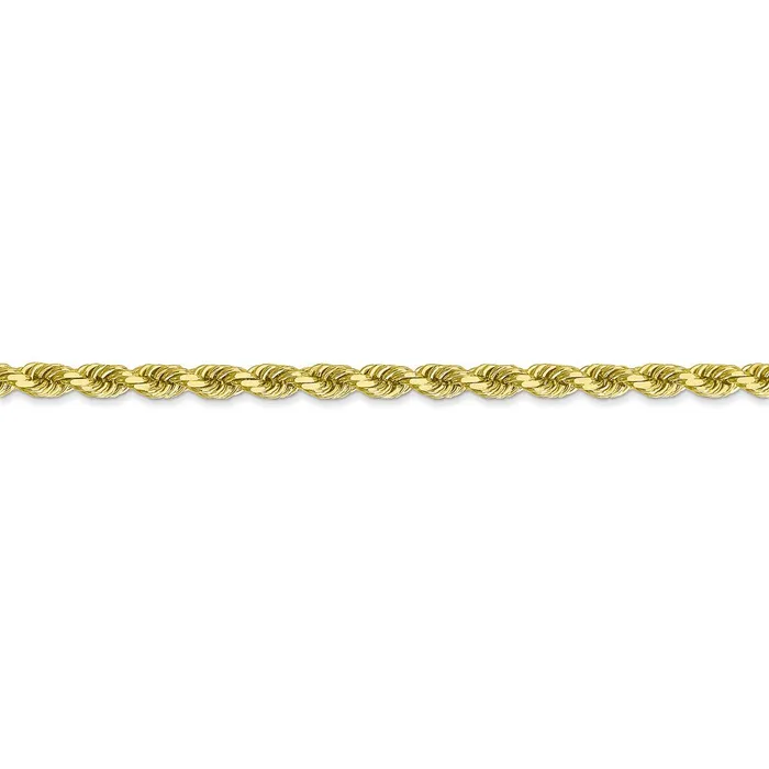 WB Choice Jewelry Necklaces 10k 35mm Diamondcut Rope ChainWBC10K0257 WB Choice Jewelry Necklaces 10k 35mm Diamondcut Rope ChainWBC10K0257
