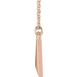 WB Choice Jewelry Necklaces 14K Rose V 1618 Necklace 86783602PSTWBC WB Choice Jewelry Necklaces 14K Rose V 1618 Necklace 86783602PSTWBC
