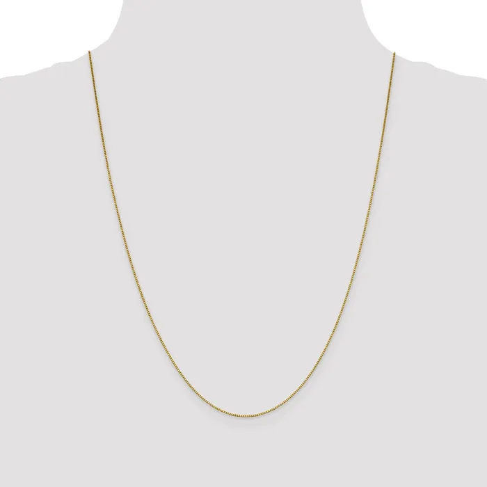 WB Choice Jewelry Necklaces 18K Leslies 7mm Box ChainWBC18LP1824 WB Choice Jewelry Necklaces 18K Leslies 7mm Box ChainWBC18LP1824