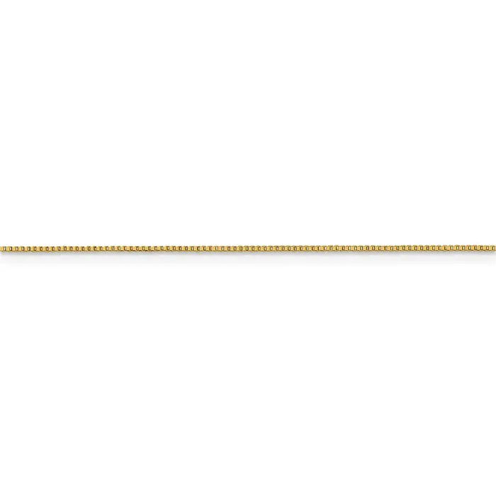 WB Choice Jewelry Necklaces 18K Leslies 7mm Box ChainWBC18LP1824 WB Choice Jewelry Necklaces 18K Leslies 7mm Box ChainWBC18LP1824