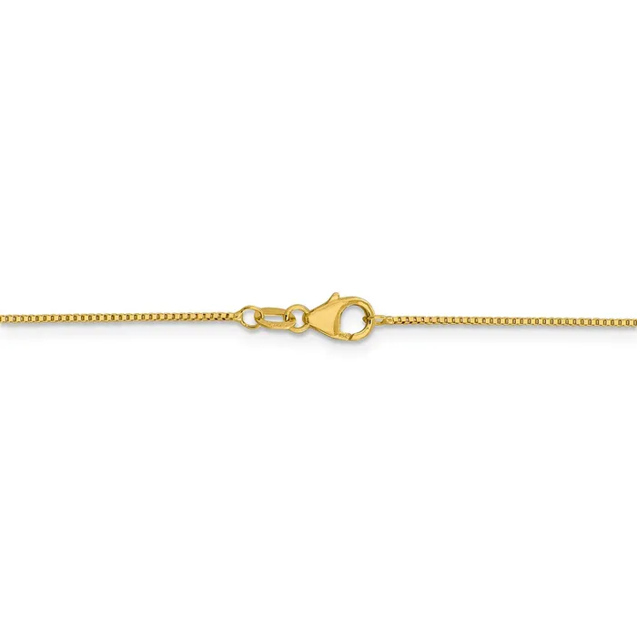 WB Choice Jewelry Necklaces 18K Leslies 7mm Box ChainWBC18LP1824 WB Choice Jewelry Necklaces 18K Leslies 7mm Box ChainWBC18LP1824