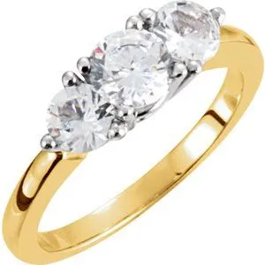 WB Choice Jewelry Rings 14K Yellow White 1 CTW Diamond Anniversary Band61573253497PSTWBC WB Choice Jewelry Rings 14K Yellow White 1 CTW Diamond Anniversary Band61573253497PSTWBC