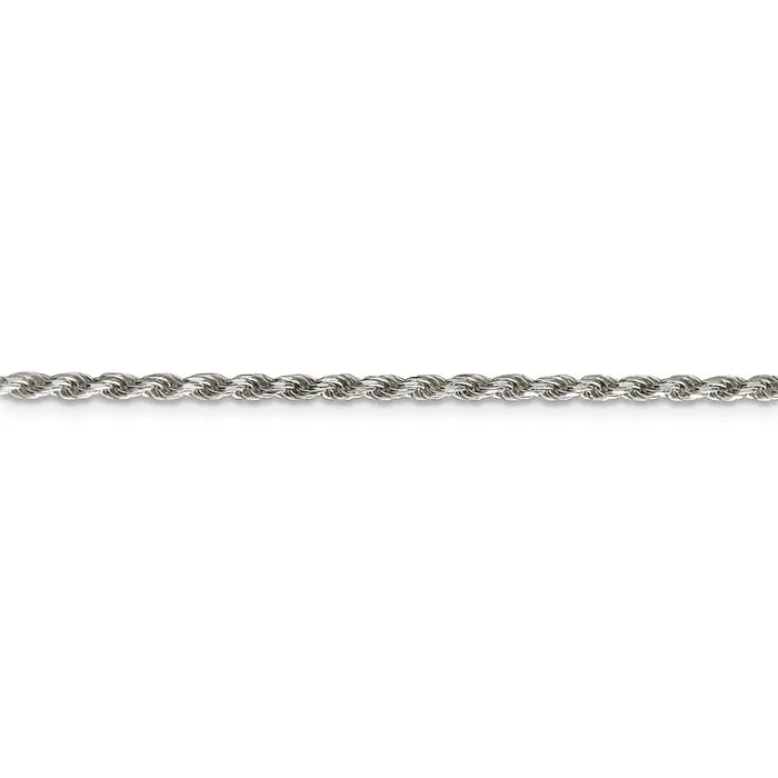 WB Choice Jewelry Rings Sterling Silver 225mm Diamondcut Rope ChainWBCQDC05022 WB Choice Jewelry Rings Sterling Silver 225mm Diamondcut Rope ChainWBCQDC05022