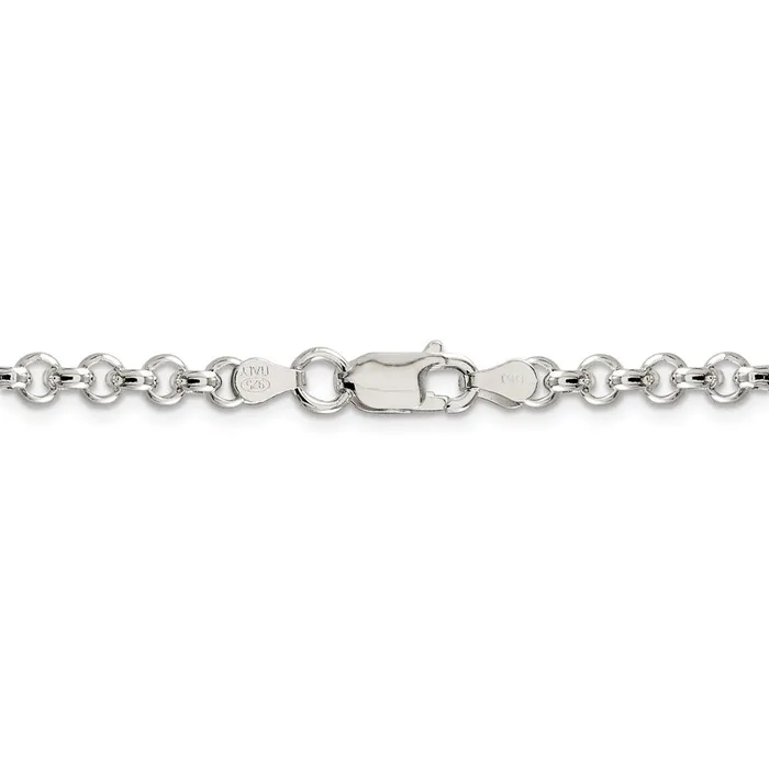 WB Choice Jewelry Rings Sterling Silver 475mm Rolo ChainWBCQFC7624 WB Choice Jewelry Rings Sterling Silver 475mm Rolo ChainWBCQFC7624