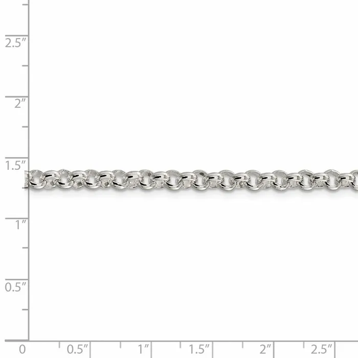 WB Choice Jewelry Rings Sterling Silver 475mm Rolo ChainWBCQFC7624 WB Choice Jewelry Rings Sterling Silver 475mm Rolo ChainWBCQFC7624