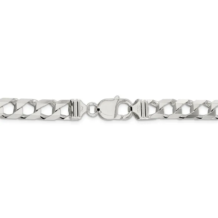 WB Choice Jewelry Rings Sterling Silver 86mm Flat Open Curb ChainWBCQFOC3009 WB Choice Jewelry Rings Sterling Silver 86mm Flat Open Curb ChainWBCQFOC3009