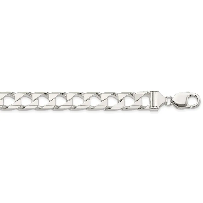 WB Choice Jewelry Sterling Silver 103mm Flat Open Curb ChainWBCQFOC35022 Rings WB Choice Jewelry Sterling Silver 103mm Flat Open Curb ChainWBCQFOC35022 Rings