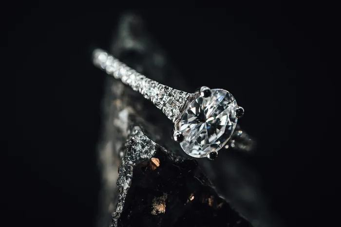14k White Gold Semi Mount Ring GBC Rings