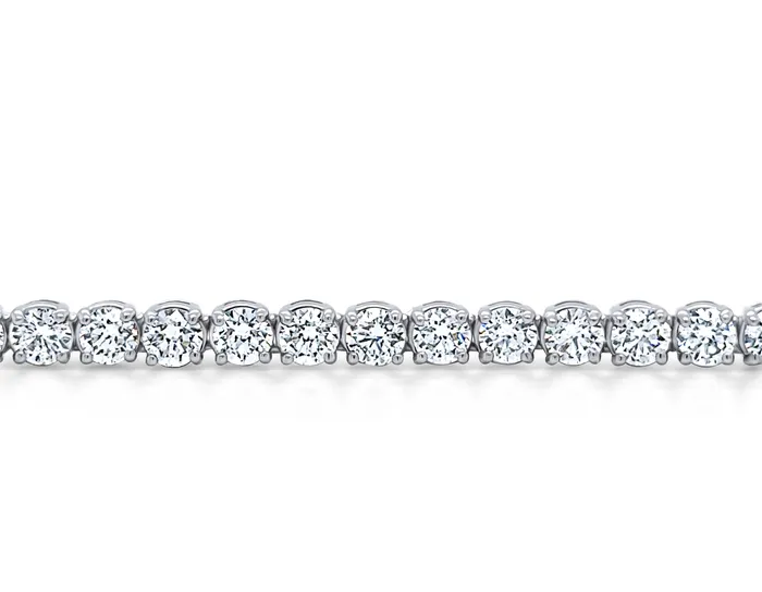 Albert Hern Necklaces Necklace 18kt Gold Tennis Round Diamonds 1506cts Albert Hern Necklaces Necklace 18kt Gold Tennis Round Diamonds 1506cts
