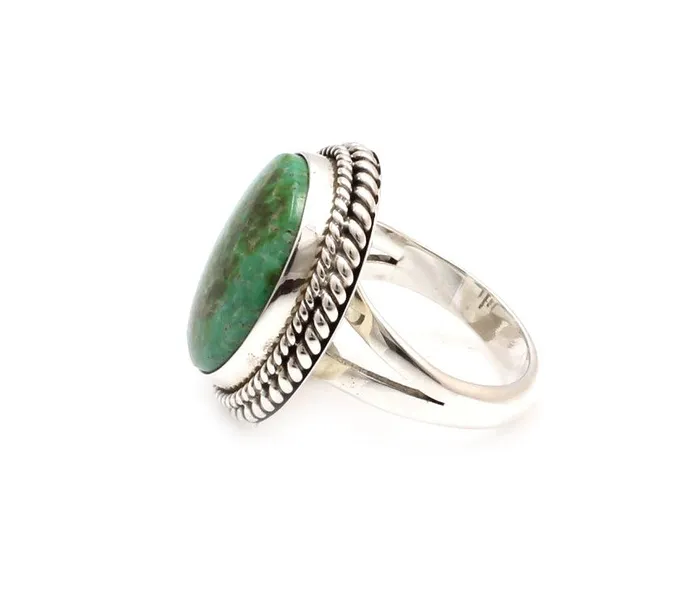 Artie Yellowhorse Rings Sonoran Gold Turquoise Ring Artie Yellowhorse Rings Sonoran Gold Turquoise Ring