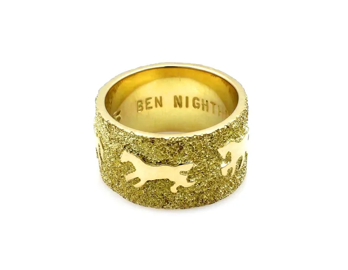 Ben Nighthorse Rings Horse Wedding Ring