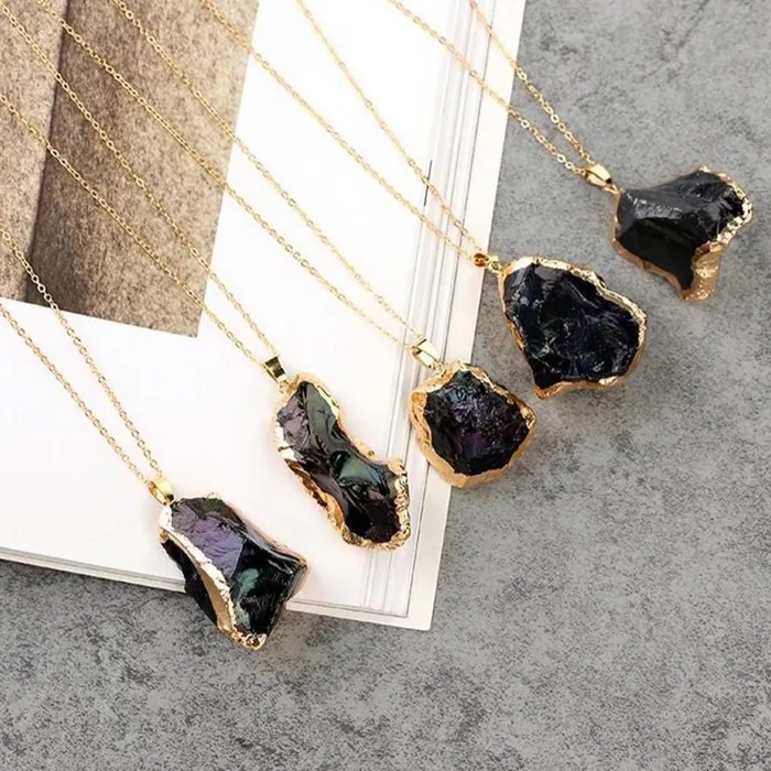 Black Onyx Strength Necklace Tree of Color Necklaces