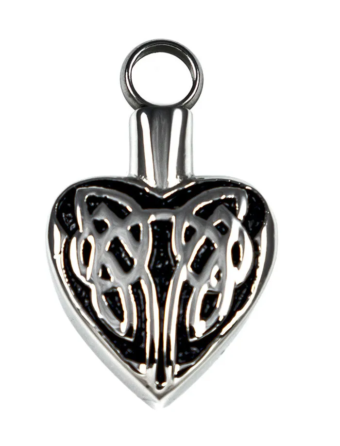 Celtic Heart Love Vial LV24 Necklaces
