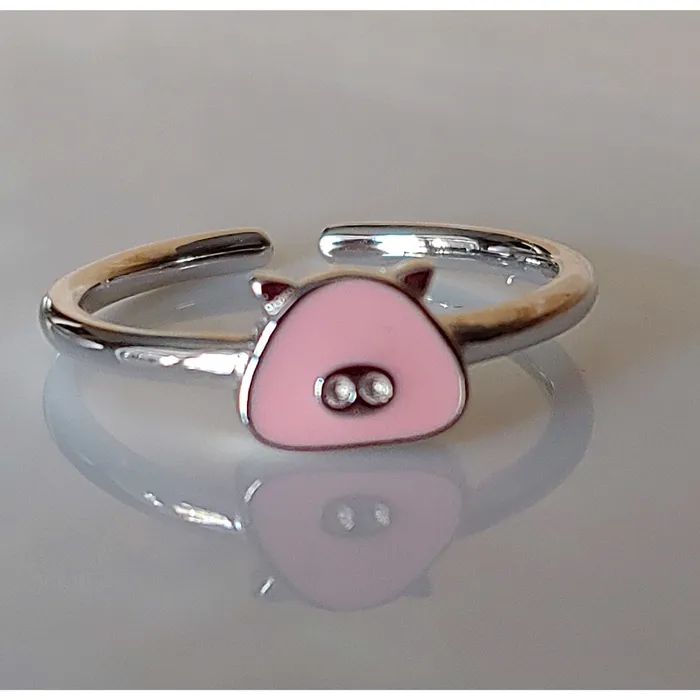 Earrings Kitty Pig Jewelry Rings Earrings and Necklaces Sterling Silver