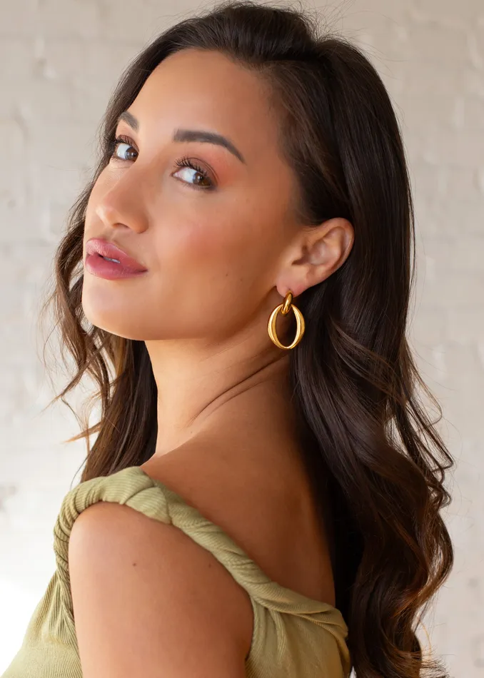Earrings panacheaccessories Luxe Gold Dangle Earrings