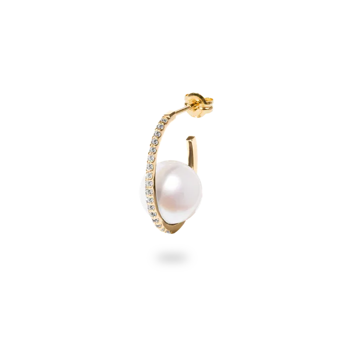 Earrings PRMAL Pearl Oval Earring M