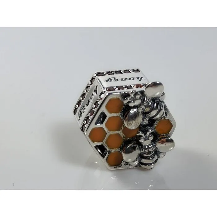 Honey Bee Charms Sterling SilverPandora Style AliExpress Rings