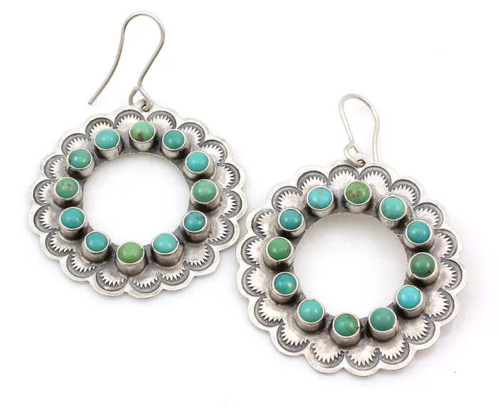 Hoop Round Earrings Don Lucas Earrings