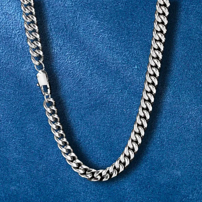 IceZeusShop Bracelets 6mm Stainless Steel Miami Cuban Link Chain IceZeusShop Bracelets 6mm Stainless Steel Miami Cuban Link Chain