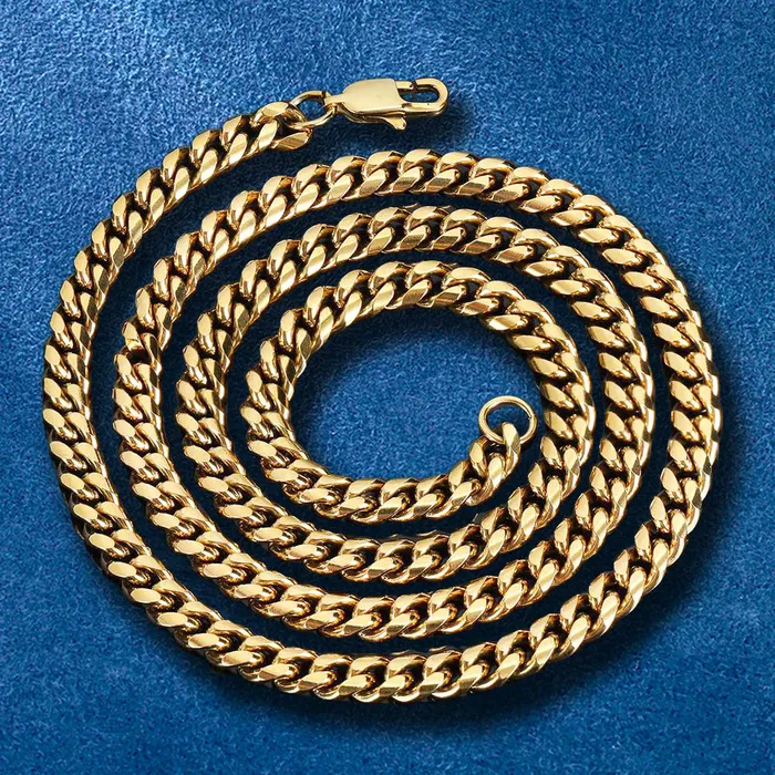 IceZeusShop Bracelets 6mm Stainless Steel Miami Cuban Link Chain IceZeusShop Bracelets 6mm Stainless Steel Miami Cuban Link Chain