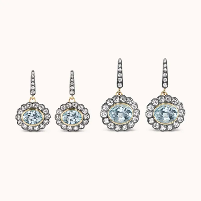 Lexie Earrings Morganite Marlo Laz Earrings