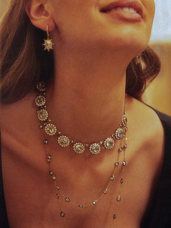 Marlo Laz Necklaces Alexandra Necklace Aquamarine Marlo Laz Necklaces Alexandra Necklace Aquamarine