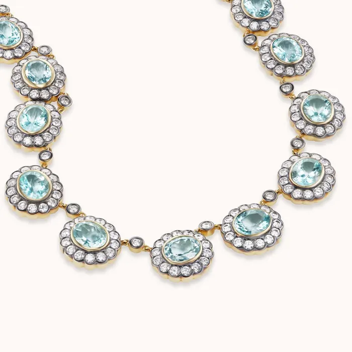 Marlo Laz Necklaces Alexandra Necklace Aquamarine Marlo Laz Necklaces Alexandra Necklace Aquamarine