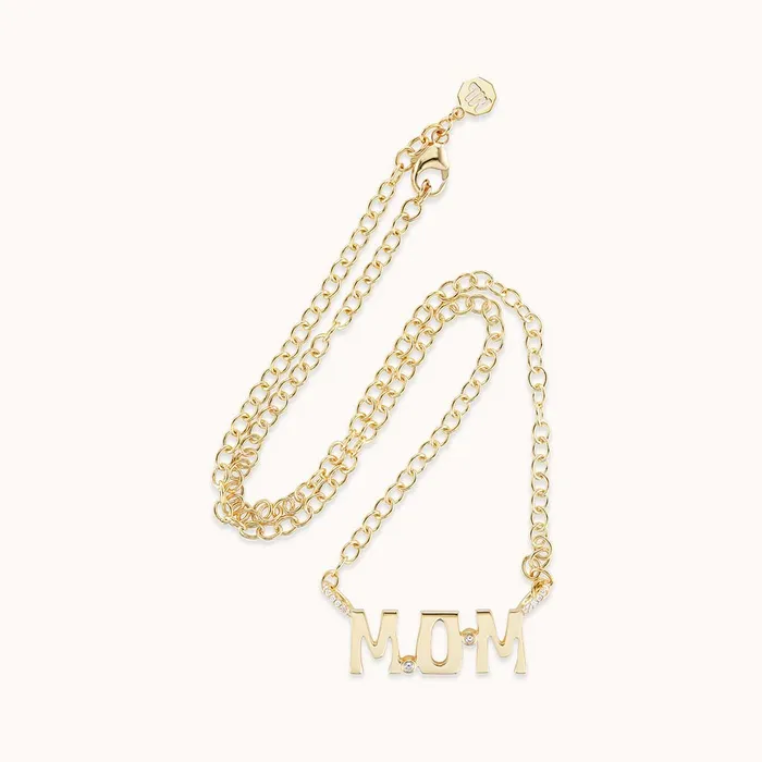 Nameplate Necklace Mom Marlo Laz Necklaces Nameplate Necklace Mom Marlo Laz Necklaces