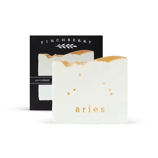 Necklaces FinchBerry Finchberry Natural Zodiac Soap BarsWhite and Gold Elegant Perfect for Gifting