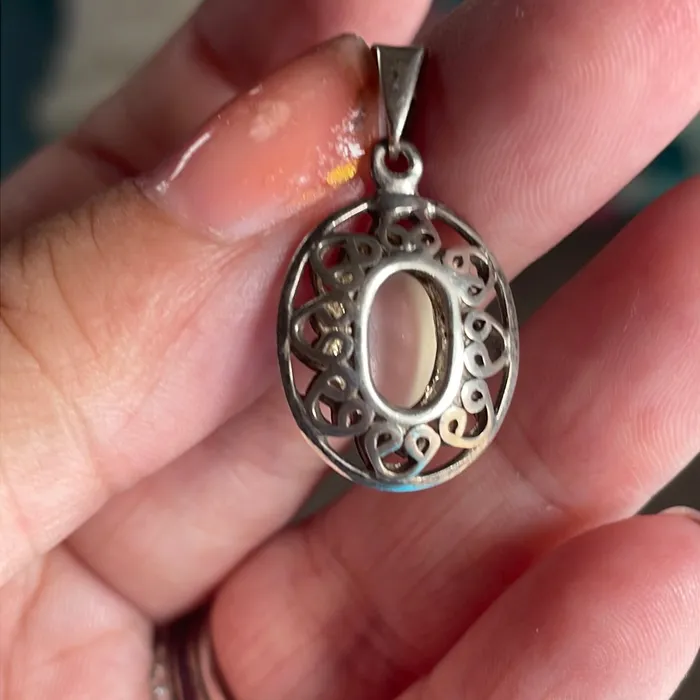 Necklaces Moonstone Ornate Pendant Sterling Silver Vintage Vintage Paris Jewelry Necklaces Moonstone Ornate Pendant Sterling Silver Vintage Vintage Paris Jewelry