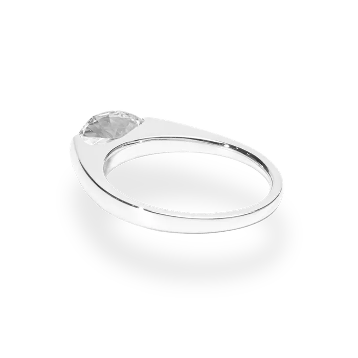 PRMAL Rings Facet 1ct Pear Ring Bridal Edition PRMAL Rings Facet 1ct Pear Ring Bridal Edition