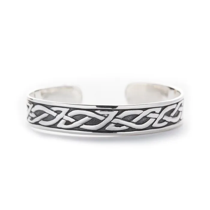 Rings Killarney celtic jewelry Sterling Silver Celtic Bangle with Eternity Knot Rings Killarney celtic jewelry Sterling Silver Celtic Bangle with Eternity Knot